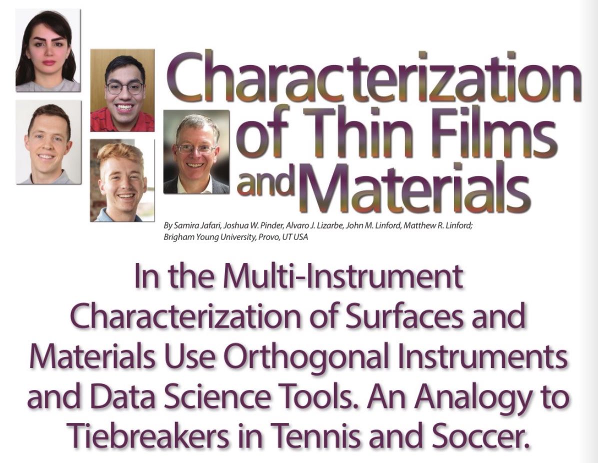 In the Multi-Instrument Characterization of Surfaces and Materials Use Orthogonal Instruments and Data Science Tools